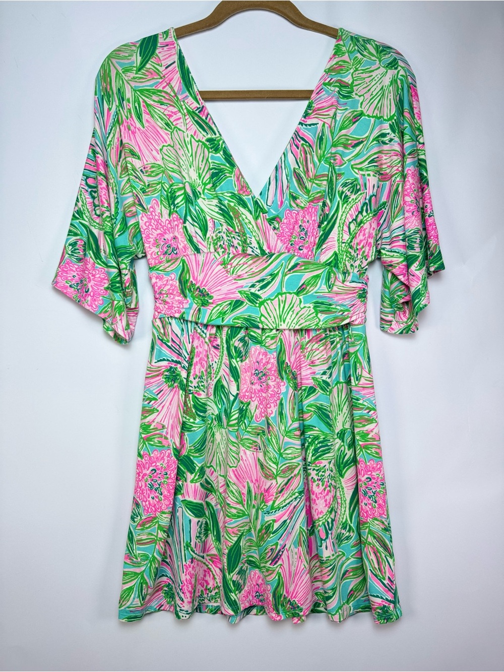 Lilly Pulitzer Parigi Skort Romper in Coming In Hot - Size Small